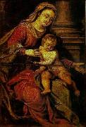 Paolo Veronese Madonna and Child painting